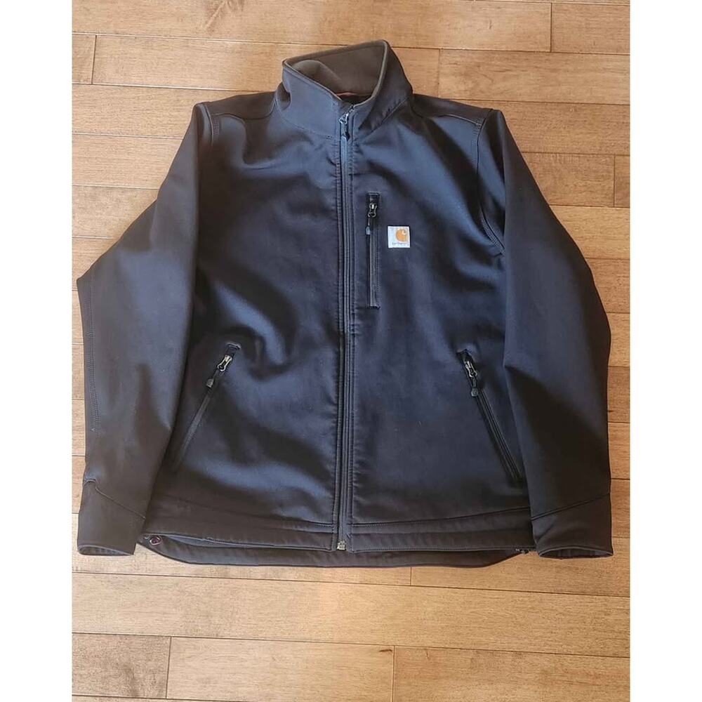 Carhartt Men's Gray Crowley Softshell Jacket Large